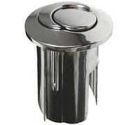 Botón Pulsador de doble descarga D2D, media luna, tipo corto, AH0001800R, compatible con el cisterna. boton para inodoro Water pulsador 822043001 (Largo(Cuerpo 7,40 cm))