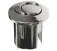 Botón Pulsador de doble descarga D2D, media luna, tipo corto, AH0001800R, compatible con el cisterna. boton para inodoro Water pulsador 822043001 (Corto (Cuerpo 4,40cm))