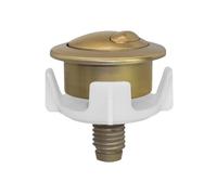 Botón pulsador de inodoro - ABS 4,8 x 5,4 cm | Botón de descarga de inodoro | Reemplazo de descarga | Pulsador universal de cisterna de baño para inodoros, pieza de reparación de fácil instalación