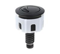 Botón pulsador de inodoro - Botón de descarga de inodoro | Botón de cabeza redonda para inodoro | Reemplazo del botón de descarga del inodoro | Botón de repuesto de cable de control de alambre de
