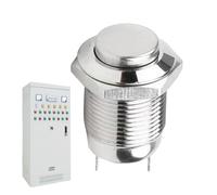 Botón Pulsador De Potencia,Disparador Auto-Reiniciable De 12mm,Botón Electrónico Industrial Metálico | Para Hogar Electrónica Taller Equipo Máquina Exterior Automotriz