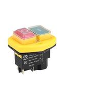 Botón pulsador de reinicio momentáneo de encendido y apagado de 4/5 pines, 110 V, 220 V, con cubierta, resistente al agua IP55(YCZ3-B,220V-5 Pins)