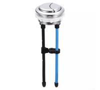 Botón pulsador de tanque de inodoro de doble descarga de 48 mm, varillas ajustables para reparación de tanque de agua