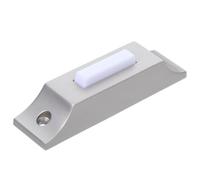 Botón Pulsador de Timbre Retro de Hierro para Pared, Redondo | Compatibilidad, Reemplazo Rápido, Tacto Firme y Superficie Ergonómica, Estilo Europeo Clásico para Casas Antiguas
