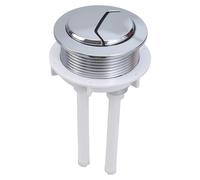 Botón redondo de descarga para tanque de inodoro, tanque de agua ajustable, accesorios de descarga de doble empuje, kit de repuesto de válvulas de descarga de inodoro