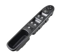 Botón Regulador Ventana Eléctrica Para Citroen Para C4 2004 2005-2011 LHD Interruptor Maestro Elevalunas Eléctrico Con Botón Espejo Retrovisor 6554.HA 9651464577(Round panel)