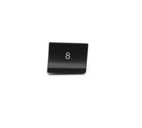 Botón Reproductor CD Radio Salpicadero Coche Interruptor Digital Cubierta Control Embellecedora Para BMW M3 M4 F20 F21 F22 F30 F32 F35 F34 F36 Cubierta Rejilla Aire Acondicionado(Button-8)