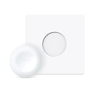 Botón smart - controlador de atenuación con conexión Wi-Fi, permite ajuste de luz y programación, compatible con dispositivos Tapo y asistente de voz. #