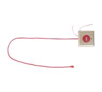 Botón Sos de Emergencia para Mayores con Cordón de Tracción | Activación Rápida, Instalación Interior, Poliéster y Plástico, para Puertas de Sala y Superficies de Pared