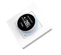 Botón termostático inteligente de ahorro de energía con interfaces fáciles de usar, regulador de calefacción doméstica, fácil manejo para calefacción por suelo radiante, gestión de temperatura del