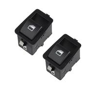 Botón Ventana Eléctrica Interruptor Botonera Eleva 61316902174 Botón del interruptor elevalunas eléctrico para E46 323Ci 325Ci 328Ci Coupé Compact 2000-2006 Botonera Ventana(2piece)
