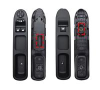 Botón Ventana Eléctrica Interruptor Botonera Eleva 6554QC 6490HQ 2 Interruptores Control Ventana Lado Conductor Y Pasajero Para Peugeot 207 2007-2015 6554HJ 6554.QC Botonera Ventana(Style A)