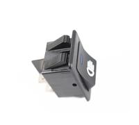 Botón Ventana Eléctrica Interruptor Botonera Eleva Interruptor Basculante Coche Interruptor Encendido Apagado Antiniebla 2Posiciones 4Pines 12V 35 Interruptor Botonera Ventana(Blue)