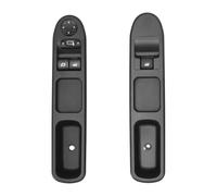 Botón Ventana Eléctrica Interruptor Botonera Eleva Panel Control Elevalunas Interruptores Y Elevalunas Compatible Para Peugeot 207 (6490HQ, 6554HJ, 6 Pines) Botonera Ventana