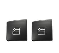 Botón Ventana Eléctrica Para Benz C GLK E W204 1 O 2 Piezas Botón Elevación Ventana Coche Botón Control Potencia Elevación Vidrio Coche Tapas Interruptor Maestro Ventana Botonera Elevaluna(2xNumber 1)