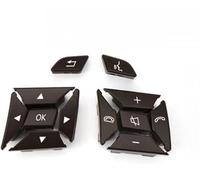 Botón Volante Botón Control Menú Volante Para Benz C E A Para GLK Para CLS W204 X204 W212 W218 W156 W176 W117 W172 W246(1 Pair Brown)