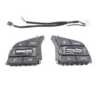 Botón Volante Botón de Control de Crucero Bluetooth de Volumen de Audio Izquierdo + Derecho + Cable/Apto for Kia Cerato K3 2019 2020 2021 2022 2023 Interruptor de Volante