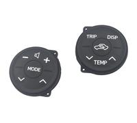 Botón volante de coche Compatible Con Toyota Para Prius 30 2009 2010 2011 2012 Piezas De Panel De Botones De Control De Interruptor De Volante Multifunción De Coche