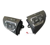 Botón Volante Del Automóvil Interruptor 5C0959537A 5C0959538B Interruptor de control de botones del volante izquierdo o derecho/apto for VW Touran Jetta Caddy Tiguan Golf Amarok 08-18(1Pc Right)