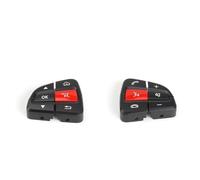 Botón Volante Multifunción Interruptor Control Botones Volante Para Benz W205 Clase C C300 Para GLC W253 2015-2021 A0999050200 A0999050300(Black Red 1 Pair)