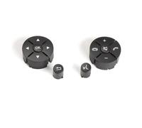 Botón Volante Multifunción Para Benz CE Para GLK Clase W204 X204 C180 C200 C250 C260 C300 C350 W207 W212 Teclas Botón Volante Multifunción Coche Botones Control Volante(Black 1 Pair)