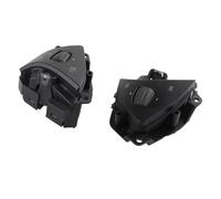 Botone Control Volante Compatible Con Tesla Para Model-S Para Model-X 2016-2020 Botón De Control De Comando De Voz Del Volante(A Pair(Without Line))
