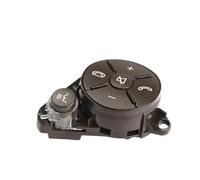 Botone de volante control Compatible Con Benz Para Clase E W212 2009 2010 2011 2012 2013 2014 2048210354 2048210454 Cubierta Embellecedora Interruptor Control Botón Volante Coche(Brown,1pcs Right)