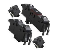 Botonera Elevaluna Interruptor De Elevalunas Eléctrico para Serie 3 E46 320d 320i 1999-2005 61316902184 61316902179 61316902174 Control Elevalunas(Model f)