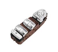 Botonera Elevaluna para Clase C W205 S205 X253 C200 C300 C350 C63 para AMG Power Master Control Window Switch Button Console A2059056811 Control Elevalunas(Brown)