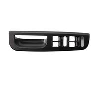 Botonera Elevaluna Reemplazo De Moldura Del Panel De Control Del Interruptor De Ventana Negro Para Passat B5 Para Golf MK4 RHD 3B2867172 Control Elevalunas(Black)