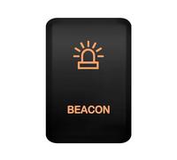 Botonera Elevalunas 1 interruptor pulsador naranja con conector de Apto para Toyota Hiace, Camry, Corolla Apto para Toyota Kluger/Highlander. Interruptor Basculante (Rear Locker)