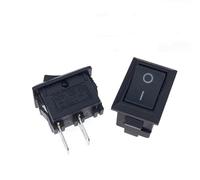 Botonera Elevalunas 5/20/100 piezas KCD1 15 x 21 mm, interruptor de barco de 2 pines, 10 x 15 mm, interruptor de posición basculante SPST ON/OFF a presión.(KCD11 10X15mm,5PCS)