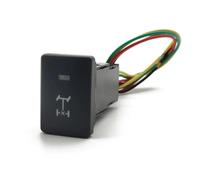 Botonera Elevalunas Apto para Suzuki Jimny 2019 2020 2021, luz antiniebla grabadora diferencial parabrisas, espejo calefactable, de botón encendido plegable Interruptor Basculante (Rear Diff)