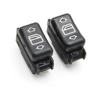 Botonera Elevalunas Compatible Con Benz Para W124 W126 W201 Eléctrico Izquierdo Derecho Para Interruptor De Ventana Eléctrico De Control Maestro OEM: 1248204610 1248204510