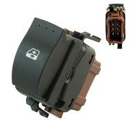 Botonera elevalunas compatible para Clio 2, Laguna 2, Megane 2, Scenic 2, Grand Scenic, Master 2, Trafic 2, Interstar, Primastar, Movano A, Vivaro A (1997-2014) NO CONFORT | 8200057321