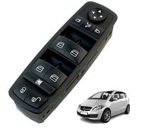 Botonera elevalunas compatible para Mercedes Clase A W169 y Clase B W245 (2004-2012) mando elevalunas delantero izquierdo (conductor) 1698206710