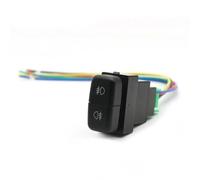 Botonera Elevalunas Interruptor Basculante Botón de encendido, interruptor doble para faros antiniebla delanteros y traseros, interruptor con cable compatible con Mitsubishi Lancer EX Pajero