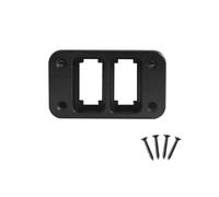 Botonera Elevalunas Interruptor de botón pulsador único con LED azul/naranja/verde, cable 12 V, Apto para Toyota Land Cruiser 75, 76 y 78, Hilux Interruptor Basculante (47)