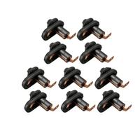 Botonera Elevalunas Interruptor de luz de puerta de 1 a 10 piezas, apto para interruptor de luz interior de vehículo universal, botón negro duradero Interruptor Basculante (10PCS)