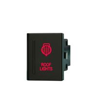 Botonera Elevalunas Interruptor pulsador luces de marcha atrás traseras, luz de posición, compatible con VW AMAROK, Apto para Volkswagen, repuesto OEM. Interruptor Basculante (Roof lights-L)