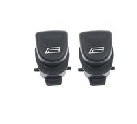 Botonera Elevalunas Para ALFA Para ROMEO 147 GT, Tapa Botón Interruptor Ventana Coche, Cubierta Tapa Botón Interruptor Ventana, 1 Ud./2 Uds./4 Uds. Botón Elevalunas (Color : 2PCS)