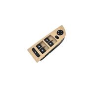 Botonera Elevalunas para BMW E90 para BMW 3 Series 318 320 323 325 328 330 335 2006-2011 Reemplazo De Interruptor De Ventanilla Principal Eléctrico De Coche Botón Control Ventana(Model B Beige)