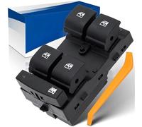 Botonera Elevalunas para Chevrolet para Orlando para Cruze para Malibu 2012 2013 2014 2015 2016 20917577 Botón Eléctrico del Interruptor Elevalunas Lado Conductor Interruptor Control Ventana