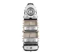 Botonera Elevalunas Para Clase C Para W205 213 253 Para GLC200 220 250 300 350 Para E250 300 2139050000 A2139050000 Interruptor Elevalunas Eléctrico(Beige)