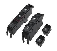 Botonera Elevalunas Para E46 Serie 3 Sedan Touring 320d 320i 1999-2005 61316902184 61316902179 61316902174 Botón De Interruptor Ventanilla Eléctrica(Set B (4pcs))