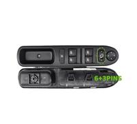 Botonera Elevalunas Para Peugeot 207 307 Interruptor De Control Ventana Eléctrica 6554.QC 6554.QK 6554.QG 6554.HJ 6554.KT 96351622XT 6554.E7(307 9Pins)