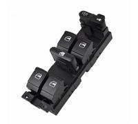 Botonera Ventana Interruptor maestro de ventanilla eléctrica para MK4, Bora Seat, Octavia MK1, Fabia 1J4 959 857A 1J4 959 857 A, luz roja(Window Logo)