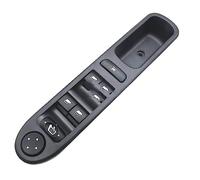 Botonera Ventanilla Para Citroen Para C4 2004 2005 2006 2007-2011 Botones Interruptor De Ventana Principal De Energía Eléctrica 6554.HA 9651464577 Botonera Elevalunas (Tamaño : Round panel)