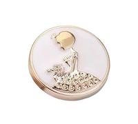 Botones 10 botones bonitos con vástago de 21/25 mm, patrón for abrigos, cazadoras, accesorios ropa(No.7,21mm)