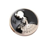 Botones 10 botones bonitos con vástago de 21/25 mm, patrón for abrigos, cazadoras, accesorios ropa(No.8,21mm)